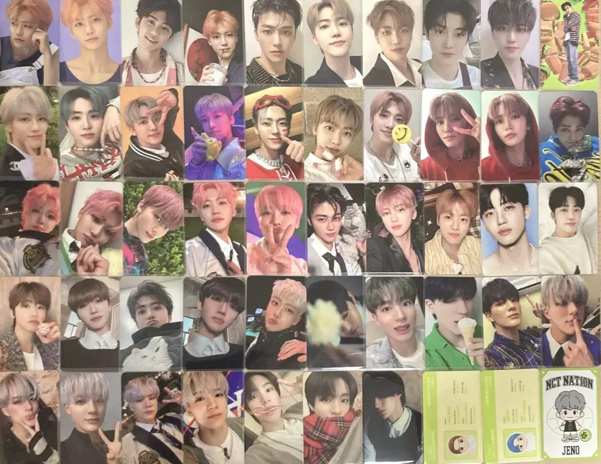 NCT Dream 127 photocard bulk jaemin jeno Chanel Jaemin Disposal