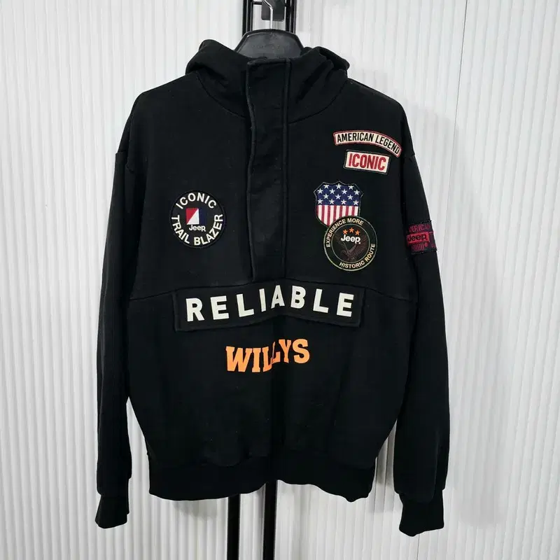 JEEP Vahn zip-up hoodie M