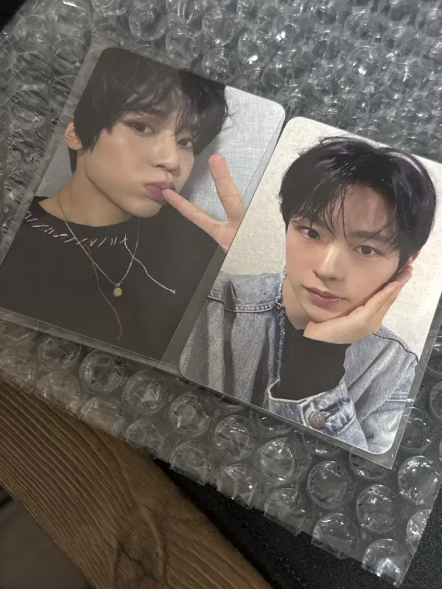 With muu unreleased photocard uushi sion bulk transfer