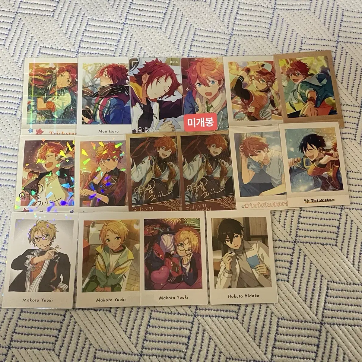 angsta trickstar hokuto mako subaru mao pasha pashotsu photocard