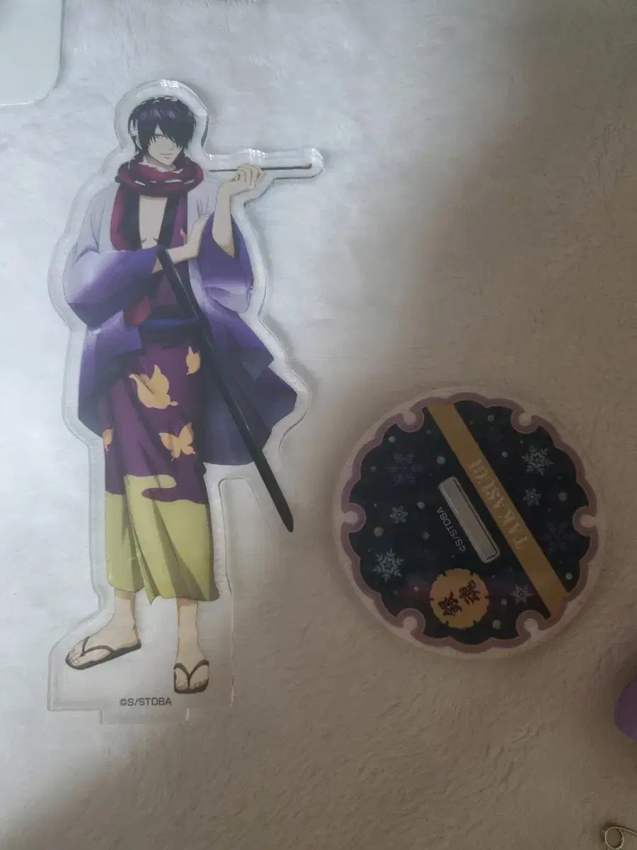 Gintama Takasugi Winter Night acrylic Stand