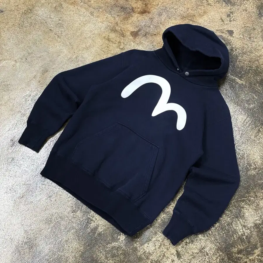 EVISU Logo Hooded Sweatshirt