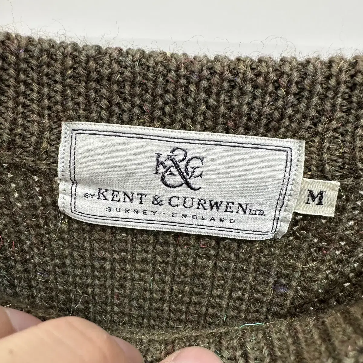 빈티지 KENT&CURWEN 코만도 스웨터