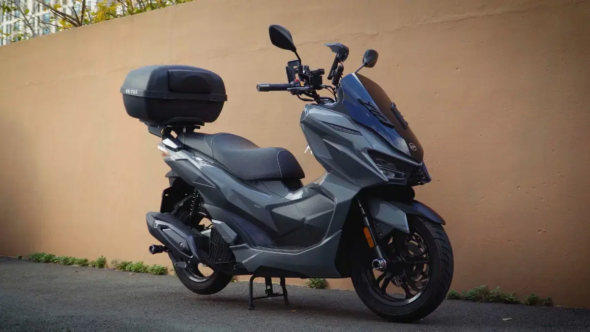 sym vsx125 배달세팅 완료된 1800km 신차급