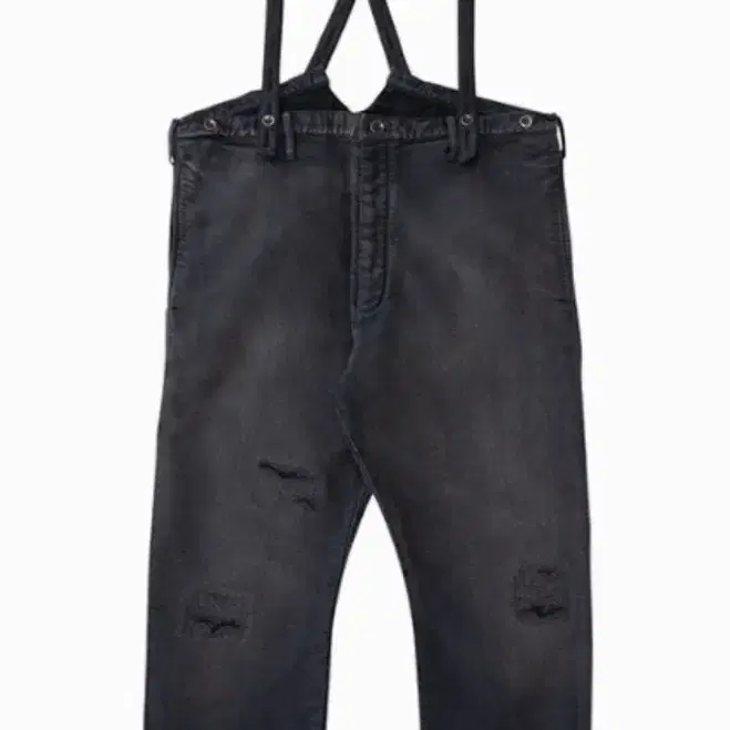 visvim travailler pants moleskin black