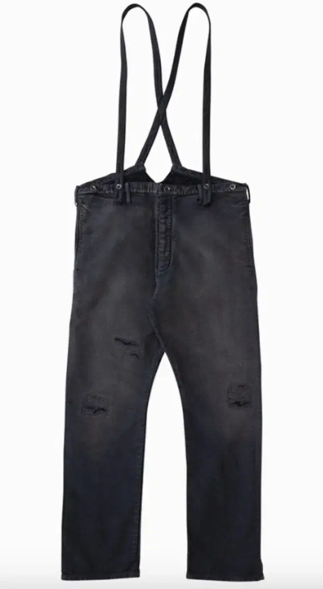 visvim travailler pants moleskin black