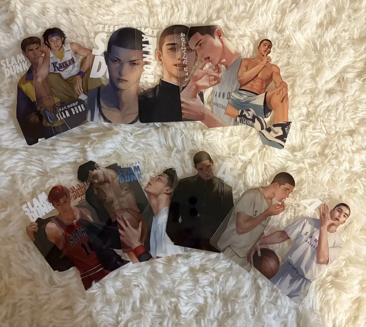 Nongba SLAM DUNK I sell transparent photo kards!