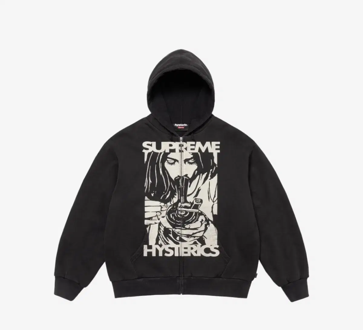 Supreme x Hysteric Glamour Thermal Hoodie Zip Up XXL