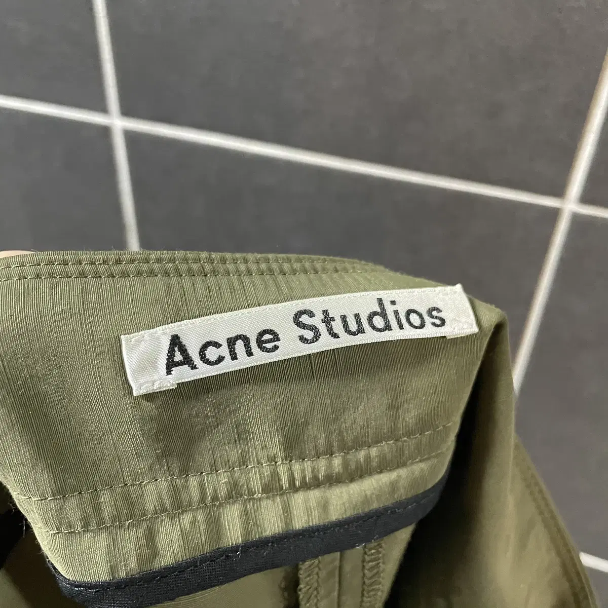 Acne Studios 아크네스튜디오 나일론 벨티드 카고팬츠