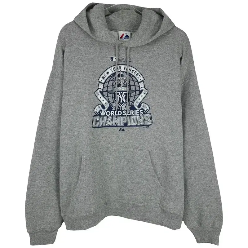 WANWON SHOP Majestic Overfit New York Yankees World Series Hoodie M04887