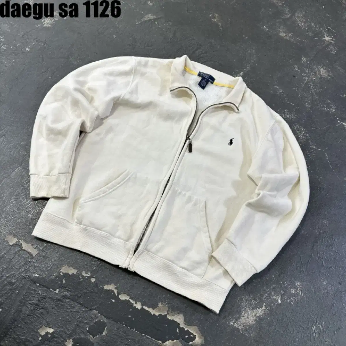 Polo zip-up jacket size 100