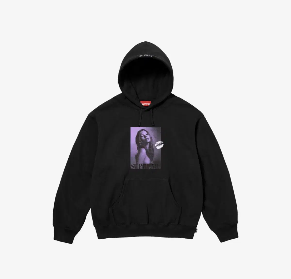 Supreme x Kate Moss Hooded Sweatshirt Black XL, 2XL