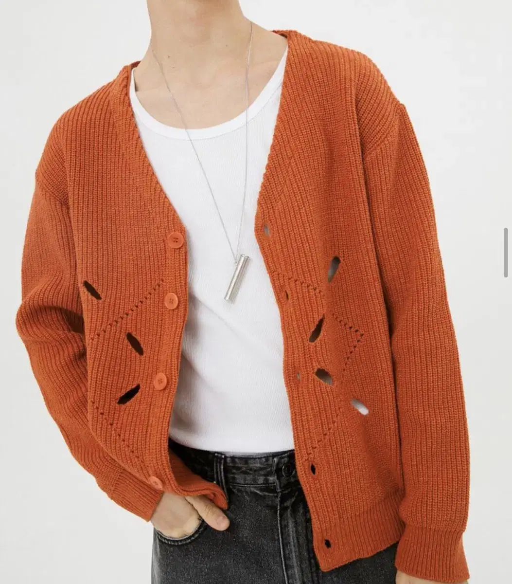 (Today OnlyQuick sale)Mundsun Argylehole Cardigan New