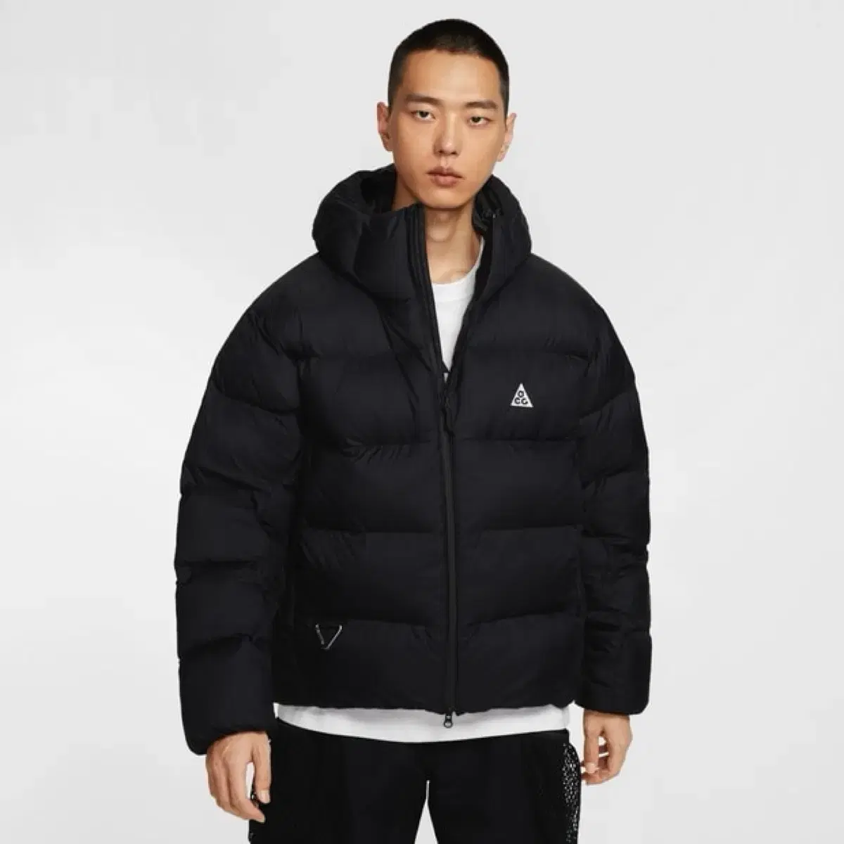 [XL]Nike ACG Thermafit ADV luna Lake Louise Hooded Jacket Black Standing