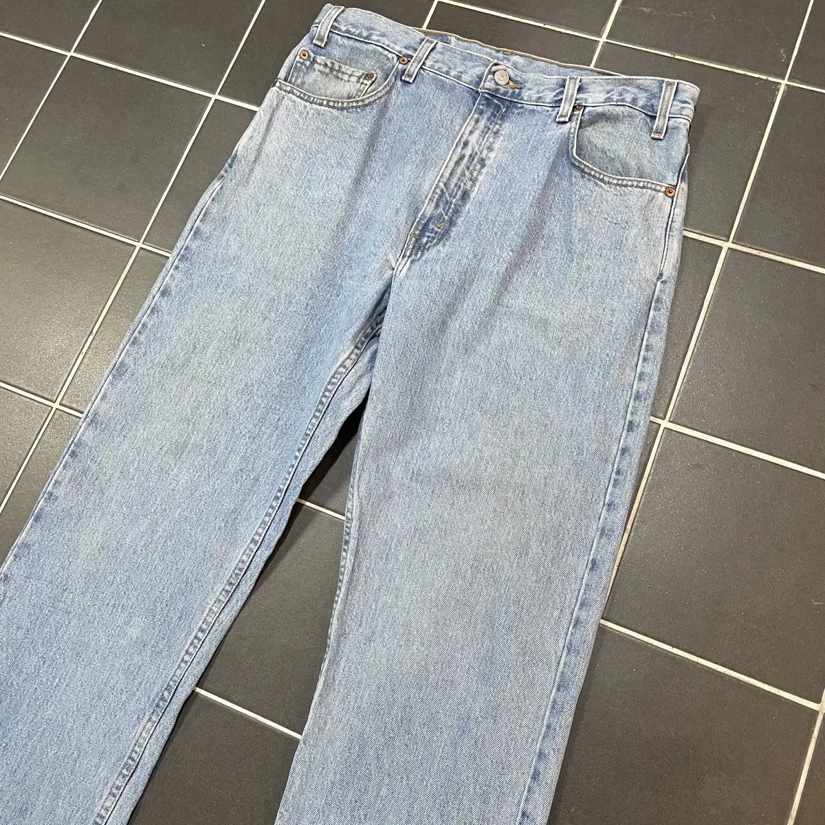 00s Levis 505 리바이스505 데님 테이퍼드핏팬츠