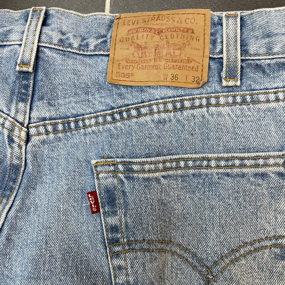 00s Levis 505 리바이스505 데님 테이퍼드핏팬츠