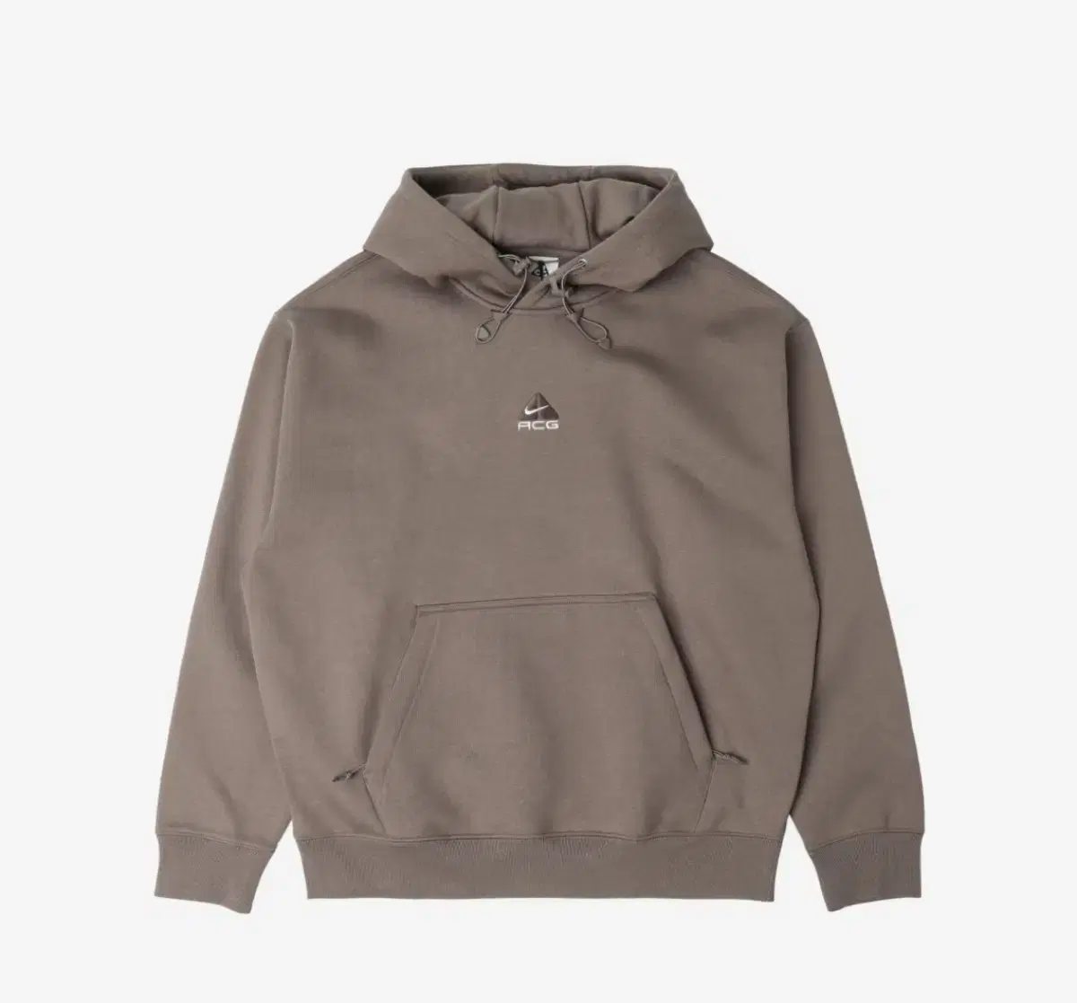 [M] Nike ACG Thermafit Pullover Hoodie Olive Gray