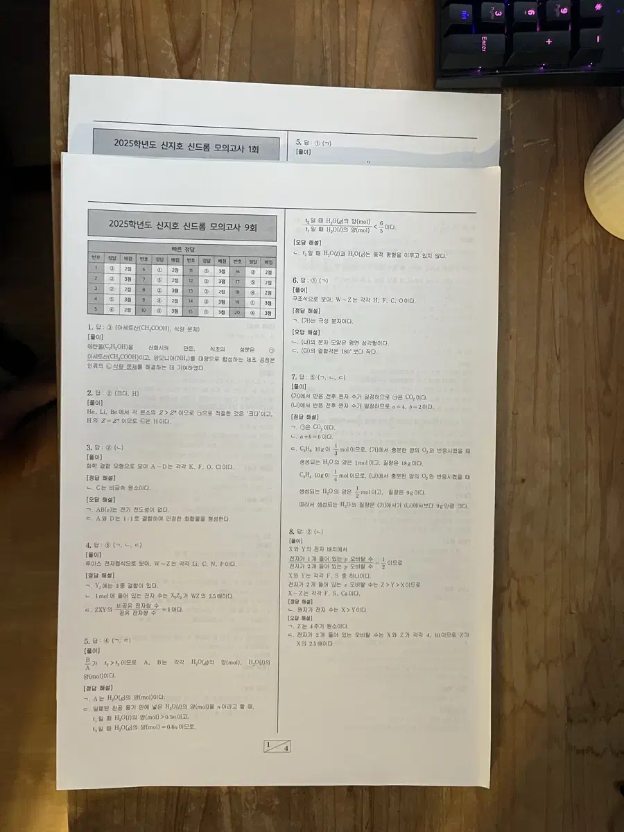 2025 시대인재 신지호T 신드롬 모의고사 1~9회분 (전회차)