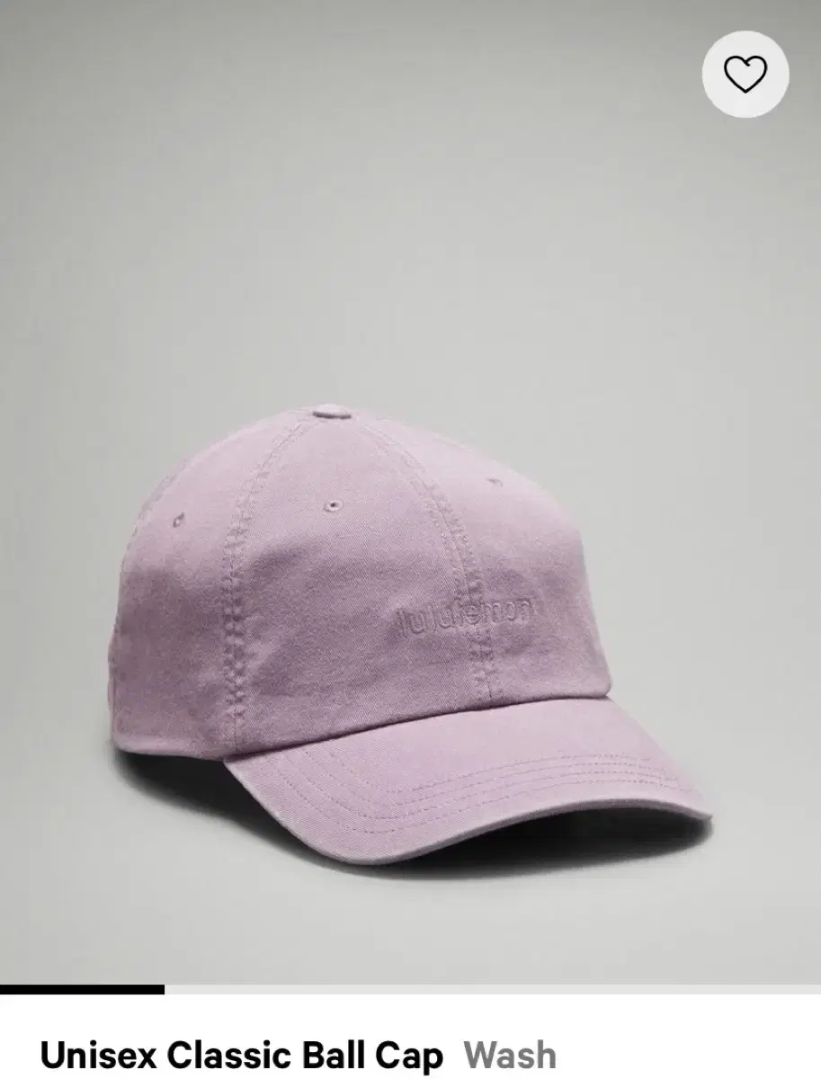 (새상품)룰루레몬 워싱 볼캡 Unisex Classic Ball Cap