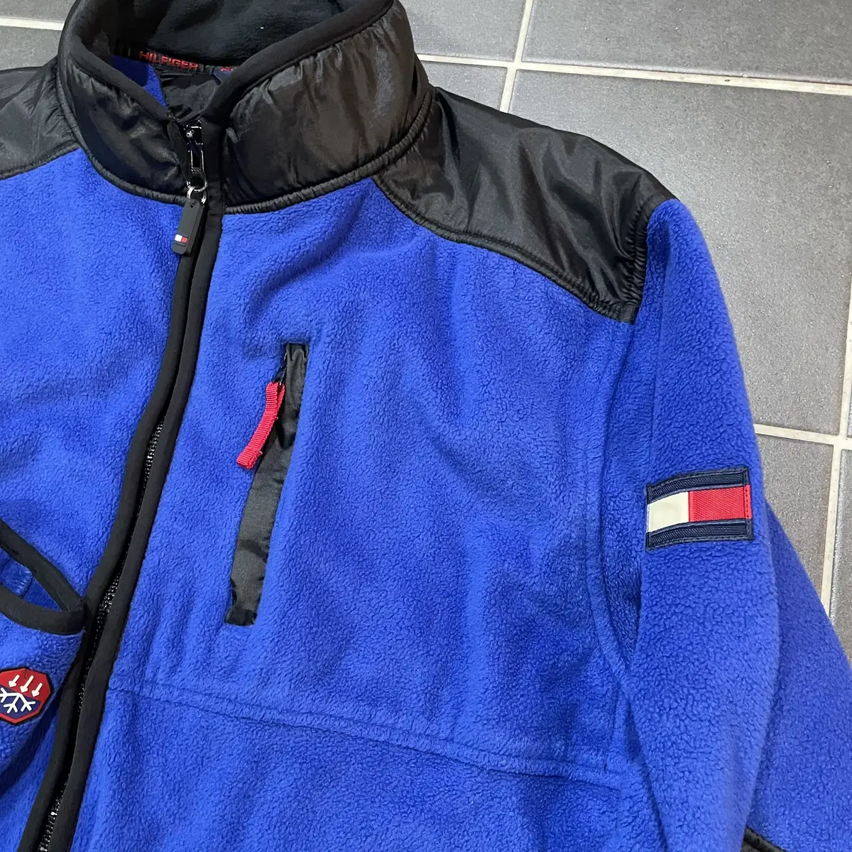 90s TOMMY HILFIGER 타미힐피거 플리스자켓