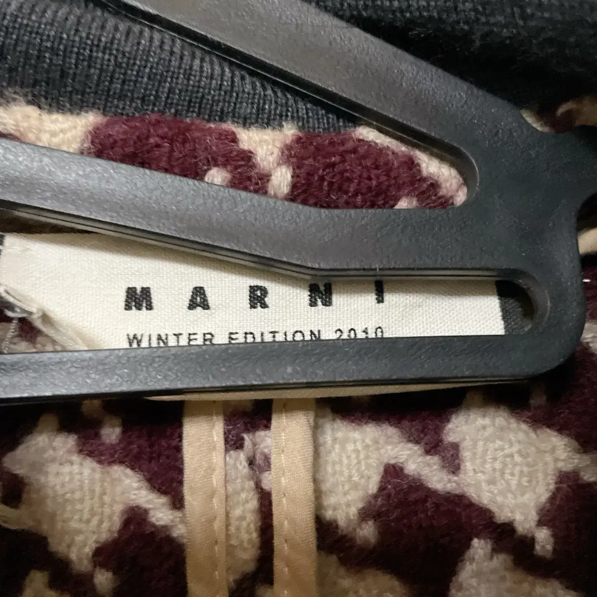 마르니 MARNI 윈터 에디션 울 코트