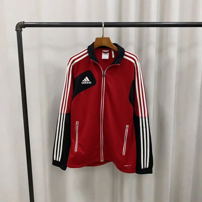 Adidas Red Samsun Soccer Jersey Zip Up 95 A07152