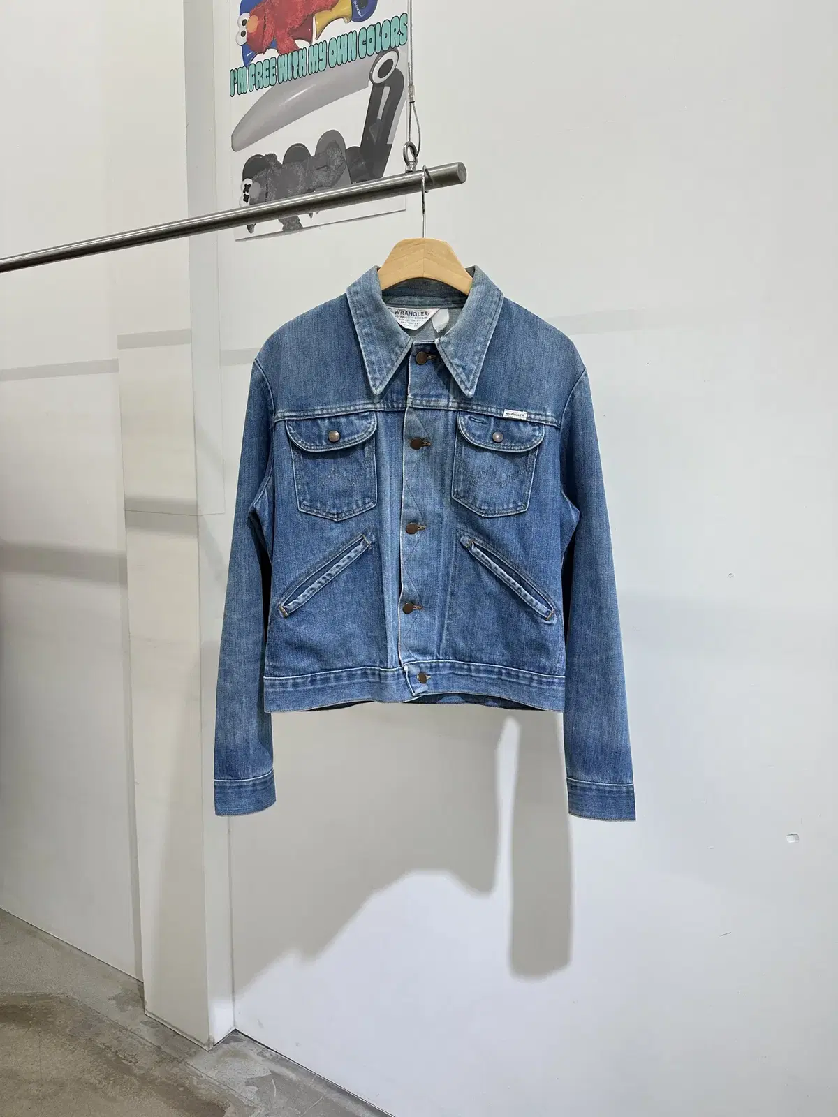 70's WRANGLER (Made in USA) 126mj Denim Jacket