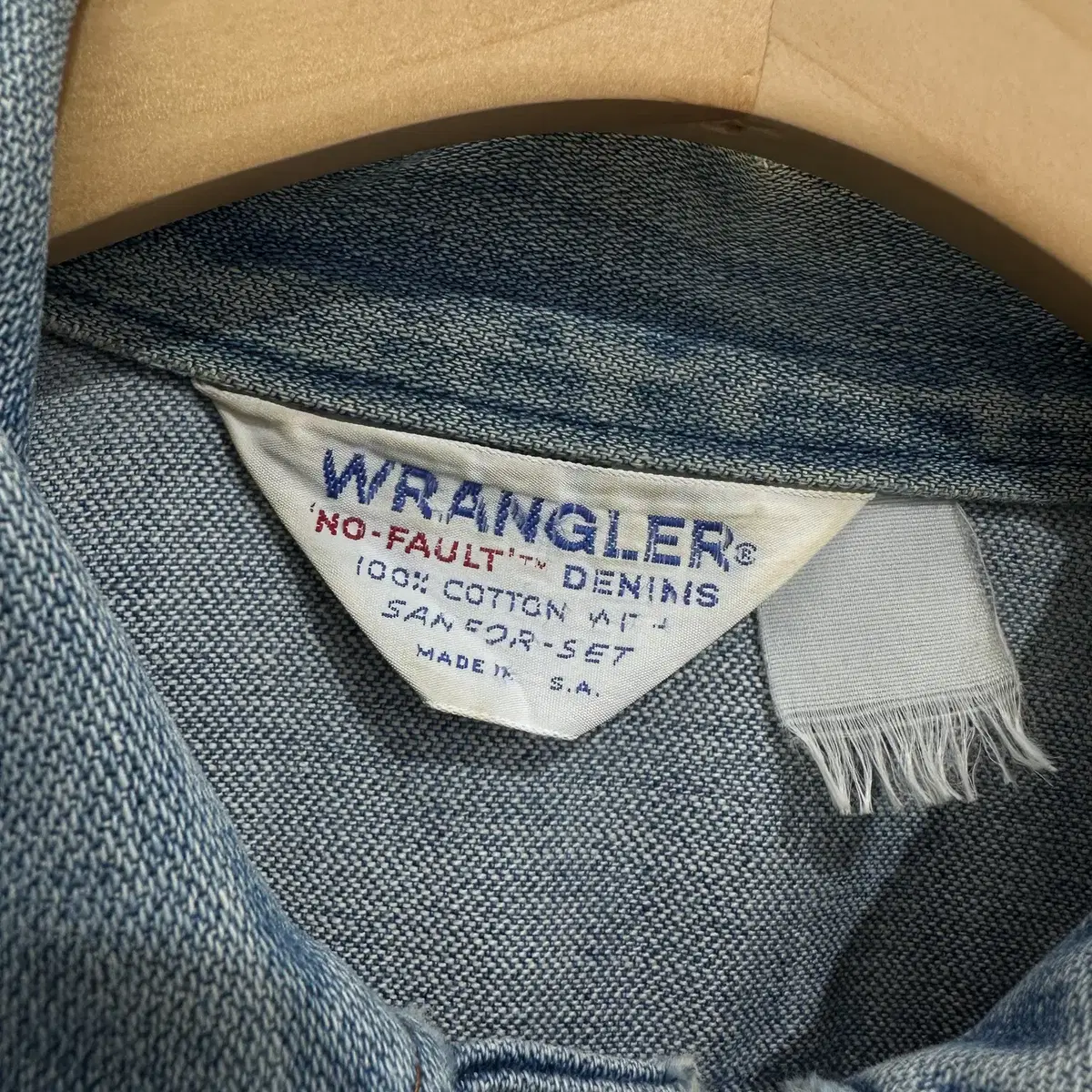 70's WRANGLER (Made in USA) 126mj 데님자켓