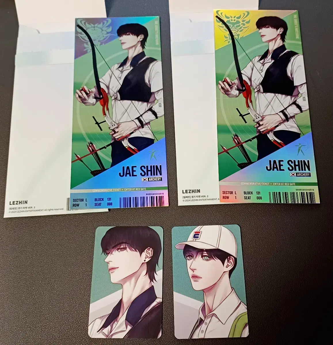 [Bulk Price] Guiyagok Timrejin 2024 seasons greetings Jashin Inok Ticket Photocard