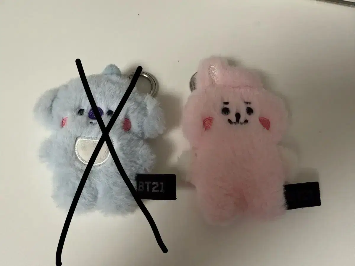 BT21 키링, 스탠딩 인형 판매합니다