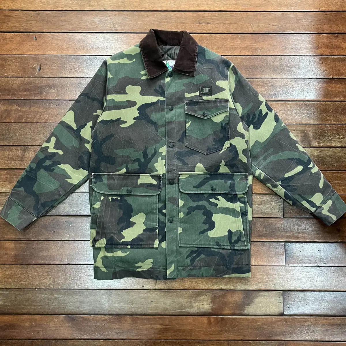 70s Liberty Camouflage Chore Jacket