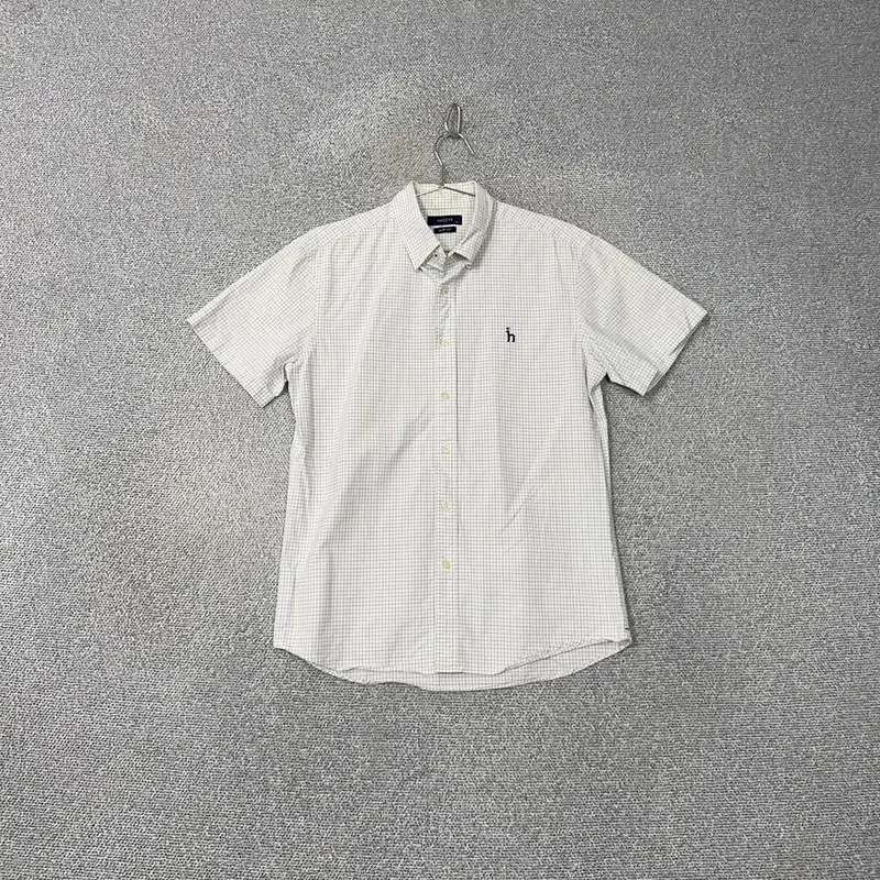 Hodges Logo Check Short Sleeve Shirt 100