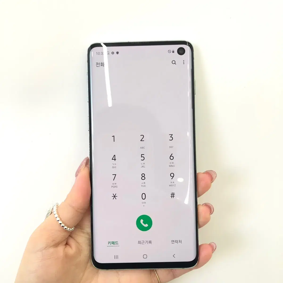 액정/외관깨끗 갤럭시S10 (G973) 그린 128GB 판매 51394