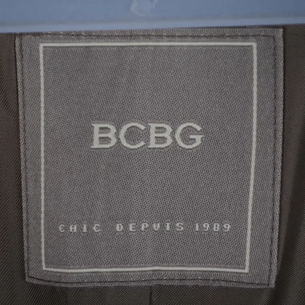 BCBG 트렌치 코트 여성S 하프 자켓 OT10635