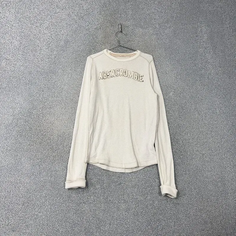 Abercrombie Y2K Stitched Cotton Sleeve Long Sleeve Tee M