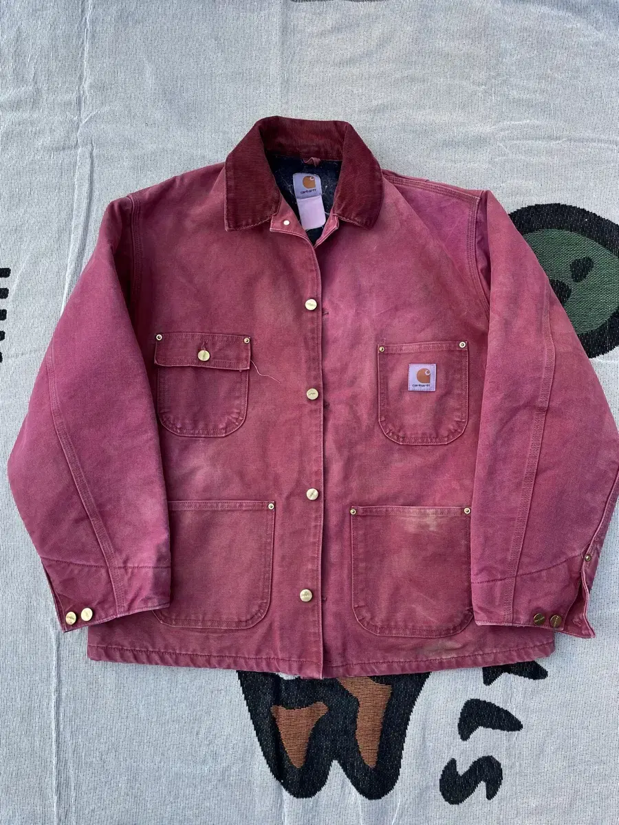 90s Calhart Chore Jacket Pink 105