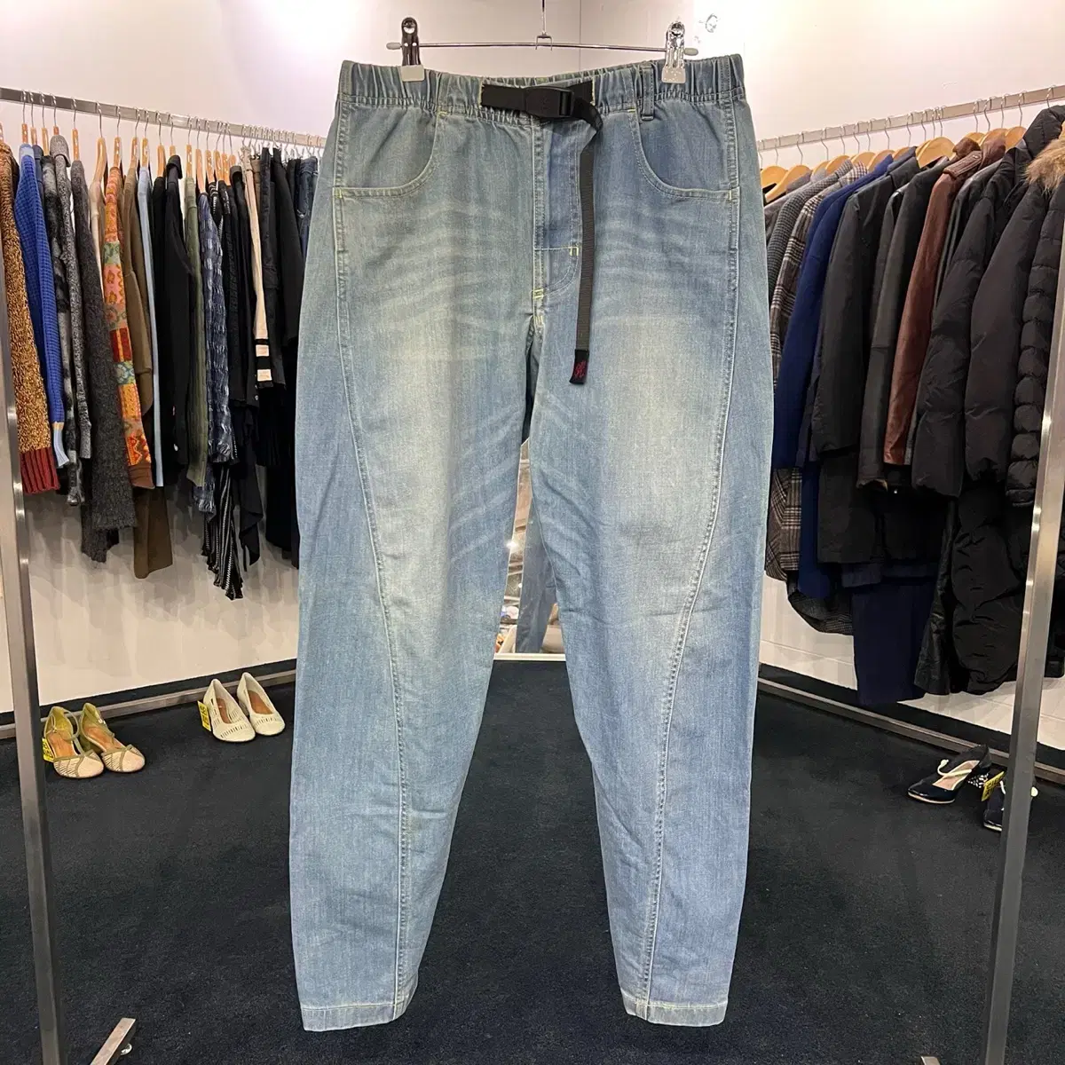 [Taffo] [L] Grammich Denim Tapered Pants