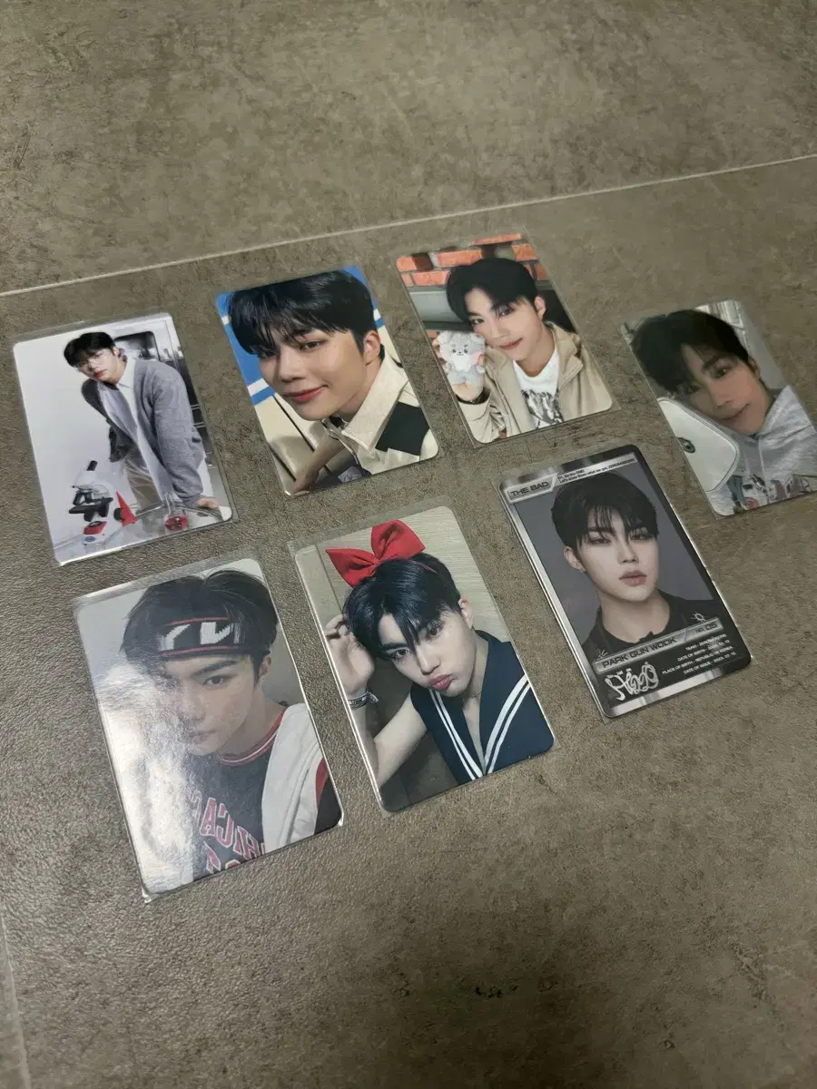 ZB1 park gunwook photocard Sell in bulk