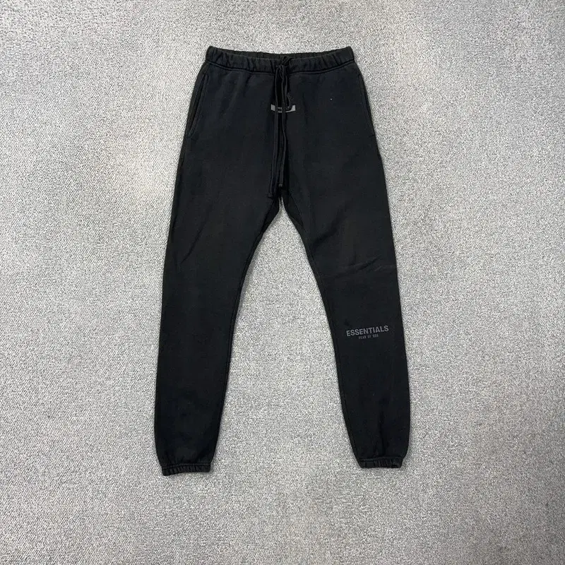 Pier of God Logo Banded Black Jogger Pants XS