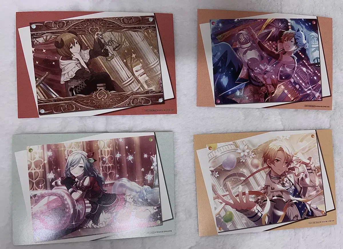 Pseudo postcard Shizuku,Tsukasa,Meiko,Akito are selling!!!