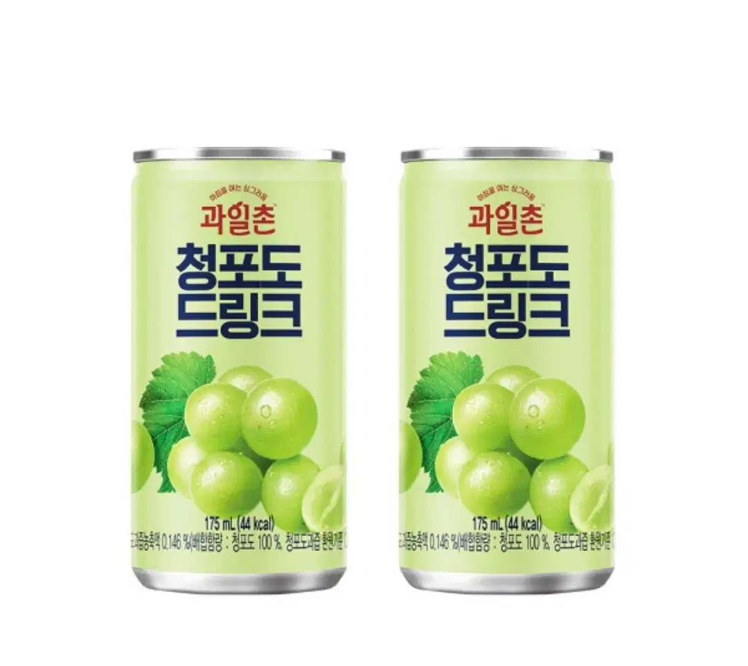 과일촌 청포도 드링크 175ml 90캔