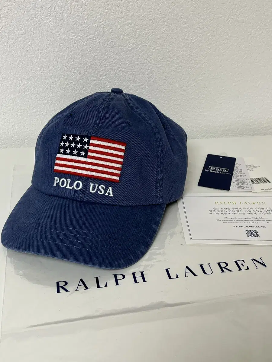 Polo Ralph Lauren Flag Chino Ballcap Navy New for sale