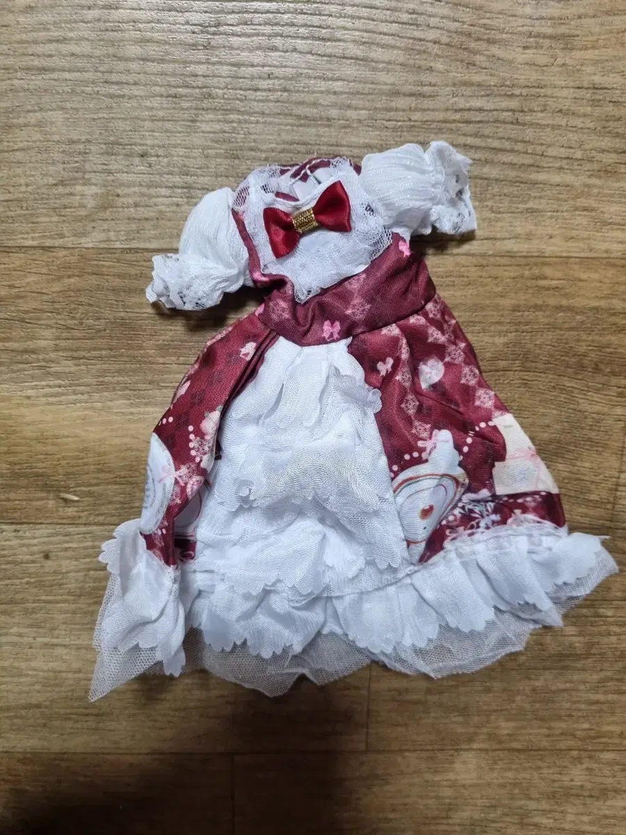 I have a red dress doll clothes for sale!