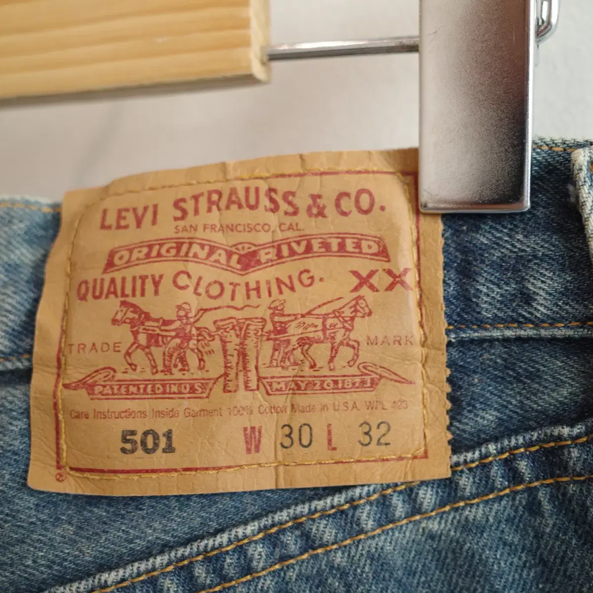 90s Levi's 리바이스 501 빈티지 데님(USA MADE)