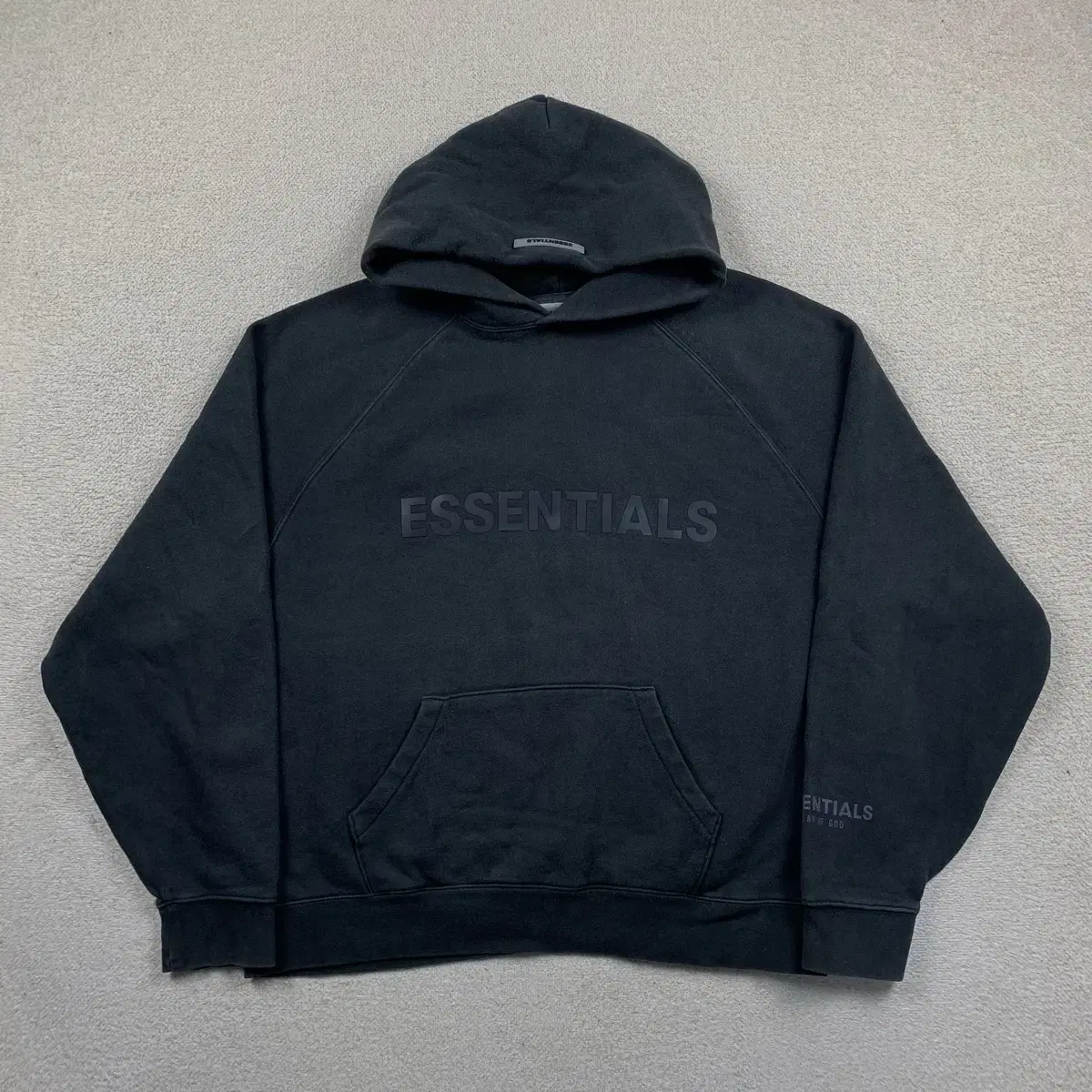 Pier of God Essential Big Logo Black Hoodie