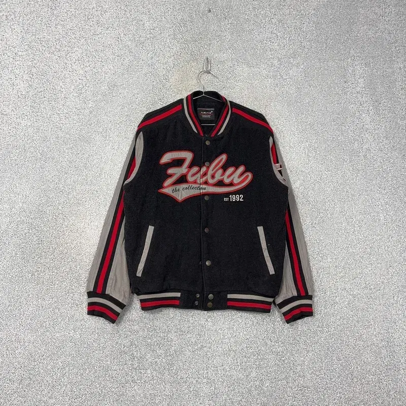 Rear Vintage Sideline Logo Cotton Stadium Jacket L