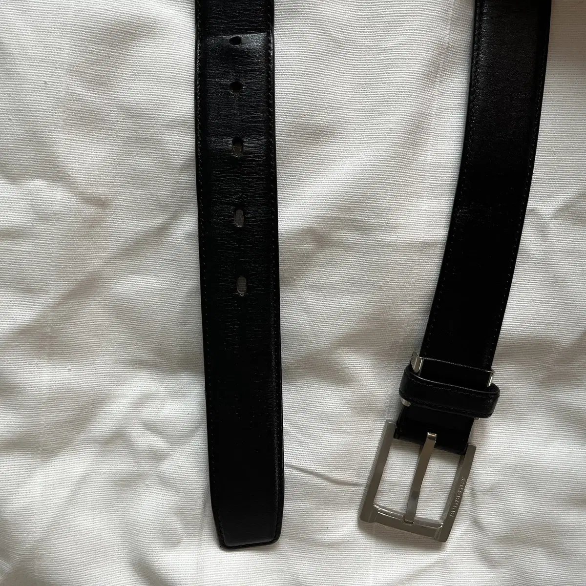 BURBERRY cow leather Belt