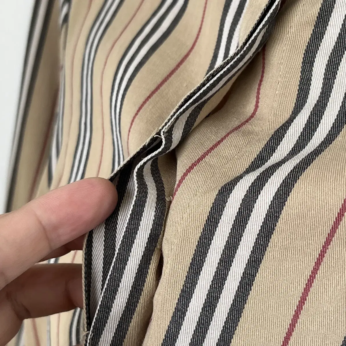 BURBERRY stripe shirt