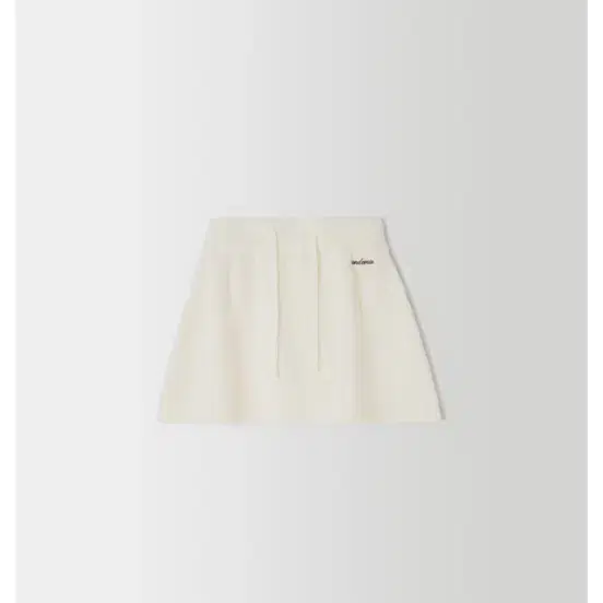 온드민 pony knit skirt 아이보리