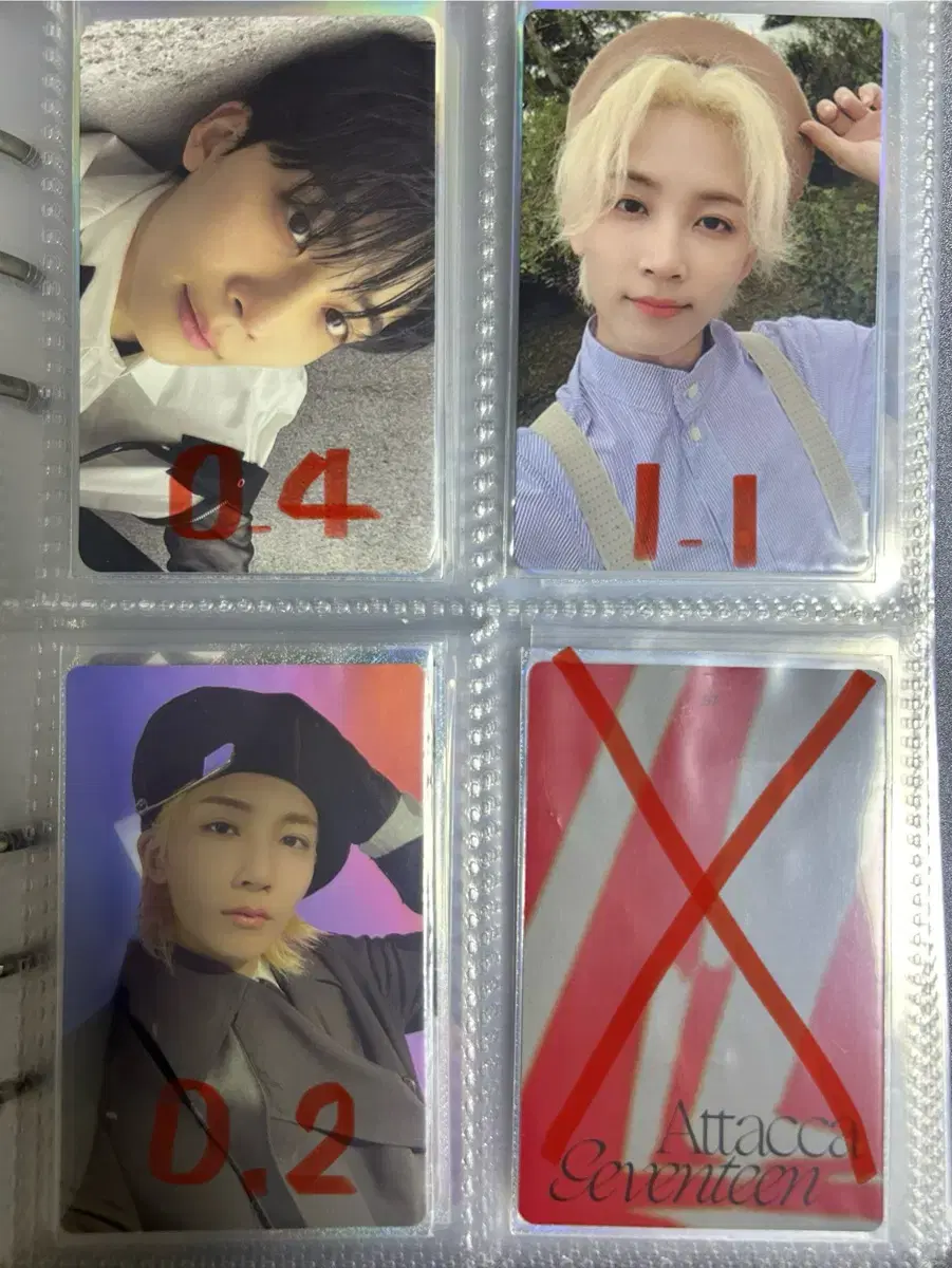 Seventeen Feathersun Unod Ataka jeonghan photocard